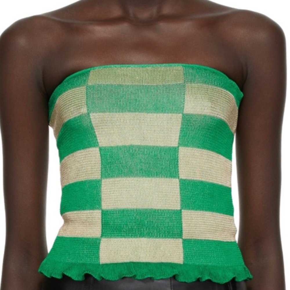 Gimaguas Montego Chess Top - Green/Beige